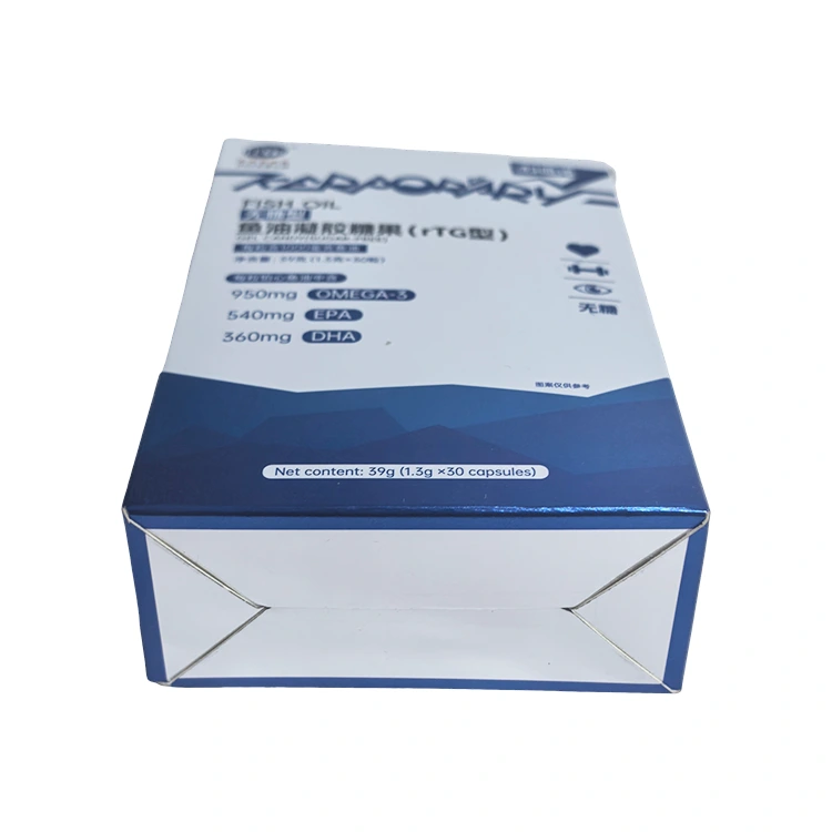White Cardboard Supplement Boxes