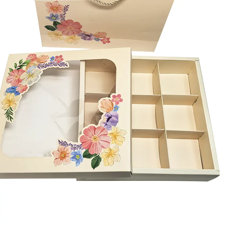 Silver Cardboard Window Boxes