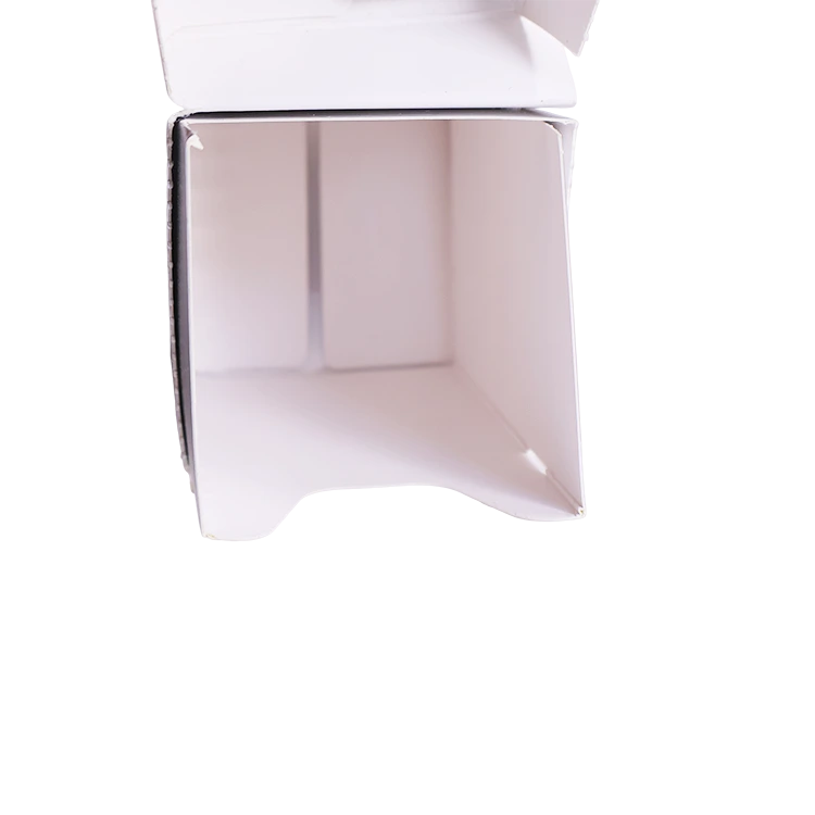 Silver Cardboard Skincare Boxes