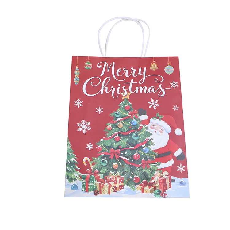 White Paperboard Gift Tote Bags